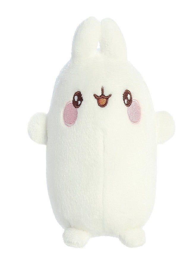 Aurora® Playful Molang Excited Molang Stuffed Animal - Adorable Characters Design - White 5 Inches - Image 1